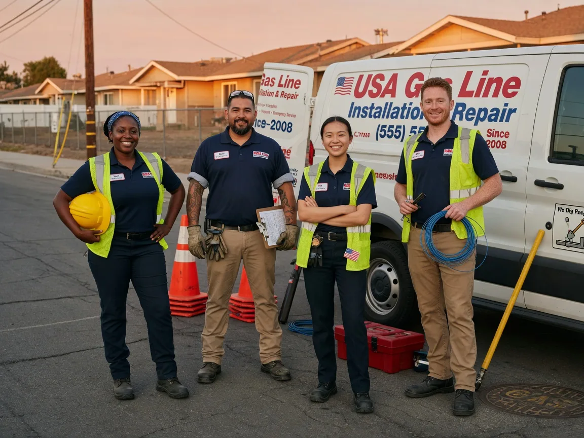 Gas Line Installation company in Red Banks, MS